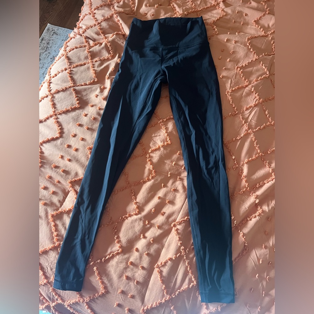 Black Lululemon Leggings High Waisted